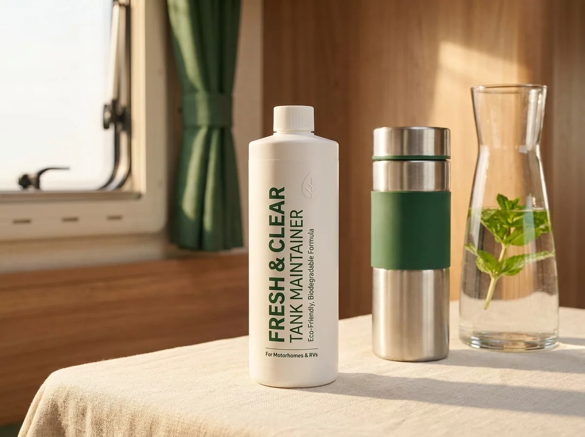Nettoyant reservoir eau propre camping-car